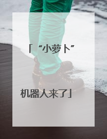 “小萝卜”机器人来了
