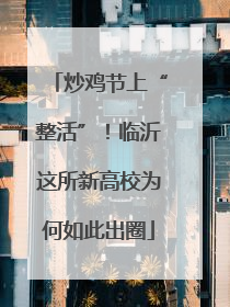 炒鸡节上“整活”！临沂这所新高校为何如此出圈