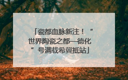 瓷都血脉新注！“世界陶瓷之都—德化”号满载希冀抵站