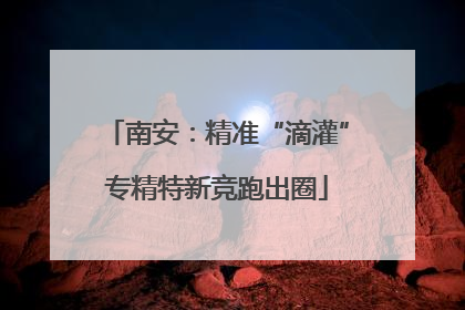 南安：精准“滴灌”专精特新竞跑出圈