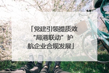 党建引领提质效 “局港联动”护航企业合规发展