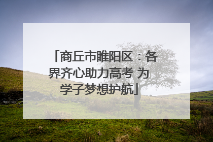 商丘市睢阳区：各界齐心助力高考 为学子梦想护航