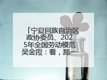 宁夏回族自治区政协委员、2025年全国劳动模范吴金霞：看，那一片金色的霞光