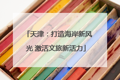 天津：打造海岸新风光 激活文旅新活力