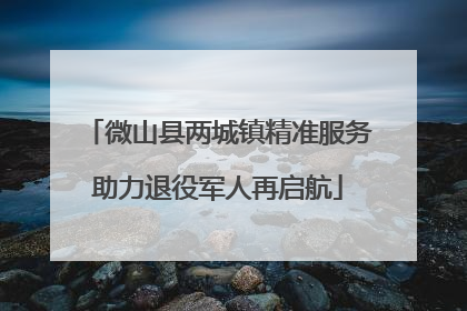 微山县两城镇精准服务助力退役军人再启航