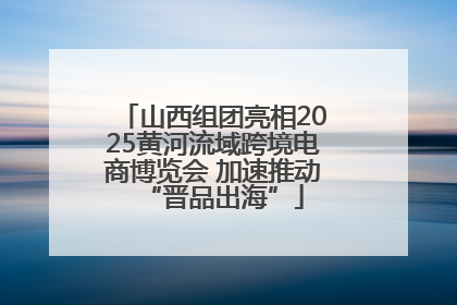 山西组团亮相2025黄河流域跨境电商博览会 加速推动“晋品出海”