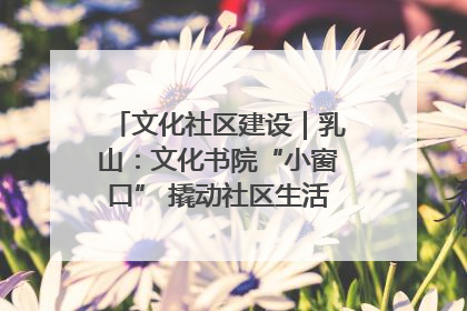 文化社区建设｜乳山：文化书院“小窗口” 撬动社区生活“大幸福”