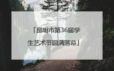 昆明市第36届学生艺术节圆满落幕