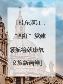 桂东沤江：“四红”党建领航绘就康氧文旅新画卷