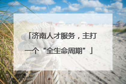 济南人才服务，主打一个“全生命周期”