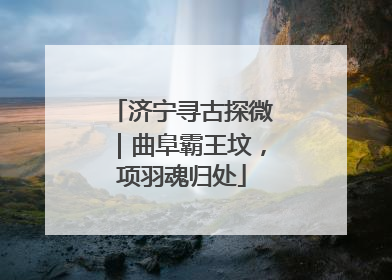 济宁寻古探微｜曲阜霸王坟，项羽魂归处