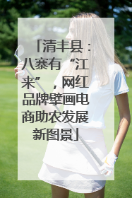 清丰县：八寨有“江来”，网红品牌擘画电商助农发展新图景