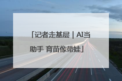 记者走基层｜AI当助手 育苗像带娃