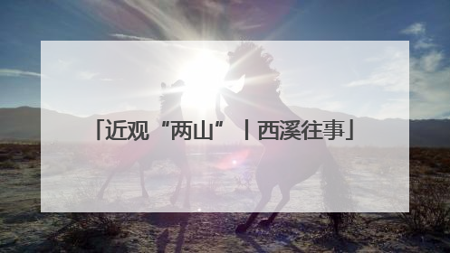 近观“两山”丨西溪往事