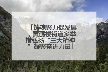 铸魂聚力促发展，黄鹤楼街道多举措弘扬“三大精神”凝聚奋进力量