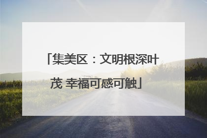 集美区：文明根深叶茂 幸福可感可触