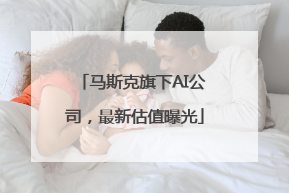 马斯克旗下AI公司，最新估值曝光