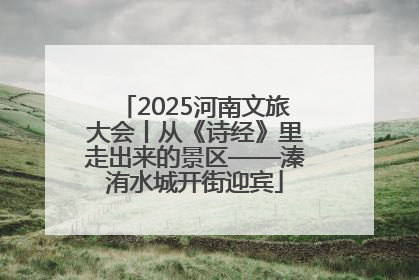 2025河南文旅大会丨从《诗经》里走出来的景区——溱洧水城开街迎宾